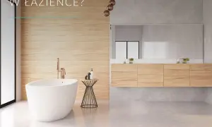 Łazienka bez płytek? Odkryj mikrocement, lamele i inne hity!
