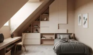 Jak urządzić sypialnię ze skosami? Sprytne triki i inspiracje
