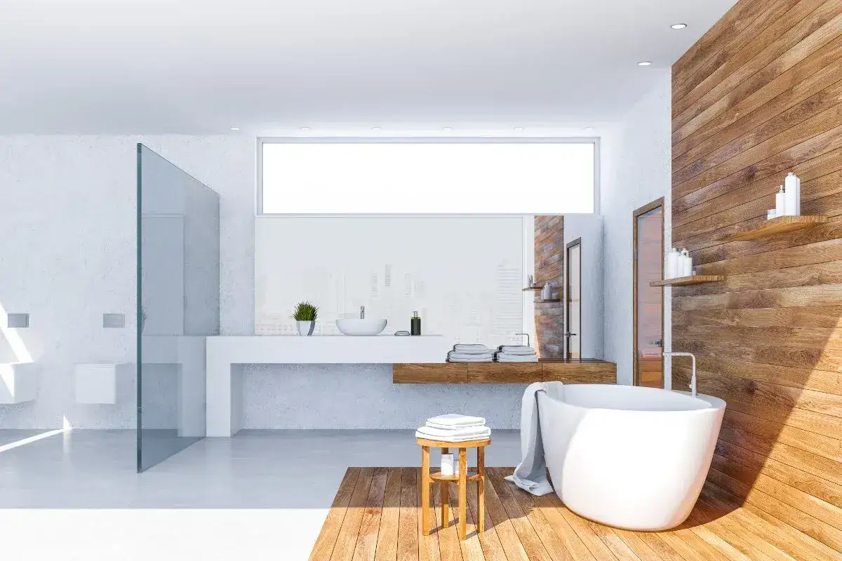 nowoczesna łazienka alternatywy dla płytek