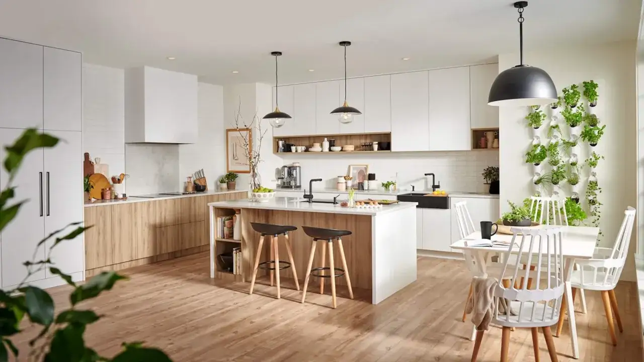 płytki kuchenne styl nowoczesny skandynawski industrialny glamour